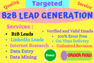 do b2b lead generation, targeted linkedin lead generation