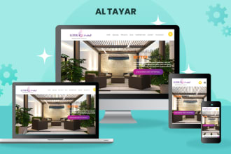 build static custom web app or squarespace website