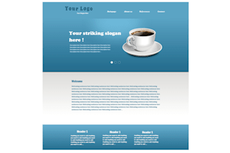 design your personal html website