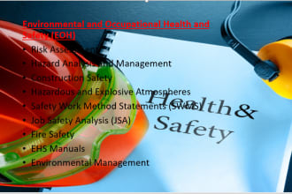 help with environmental, occupational safety, and health tasks