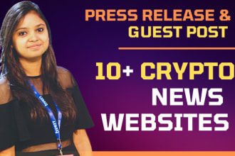 write and publish guest post on 10 crypto news website