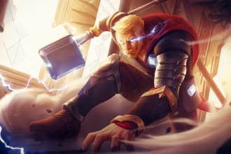 do professional illustration, characters and concept art