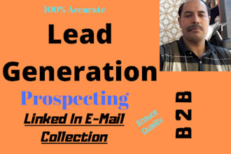 do USA b2b lead generation and targeted email list building