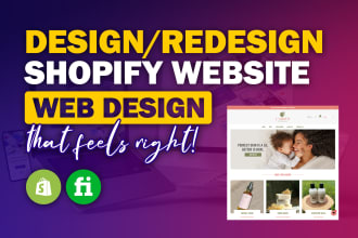 create shopify website or shopify store