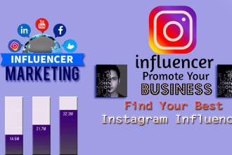 be manage instagram influencer marketing expert for organic growth