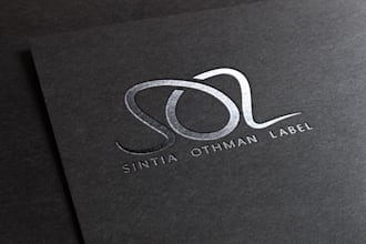 design premium and unique professional  business brand logo with mockups
