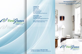 design corporate brochure, pamphlet, annual report, catalog or media kit for you