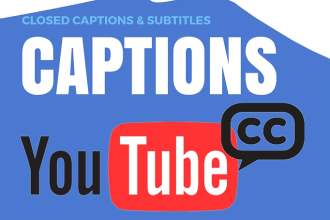 create closed captions or subtitles for your videos