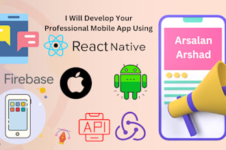 develop your professional mobile app using react native