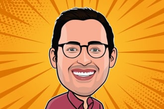draw a retro pop art  style in less than 5 hours