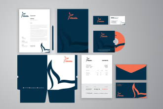 design branding stationary items