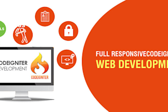 create web application using php, jquery, codeigniter, ajax