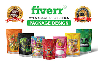 do package, bag and box design