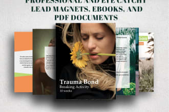 design professional lead magnets, ebooks, and PDF documents