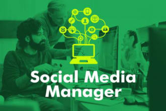 your social media marketing manager and content creator