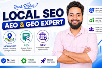 do monthly local SEO, GEO, ai citation, aeo backlink for ai search ranking