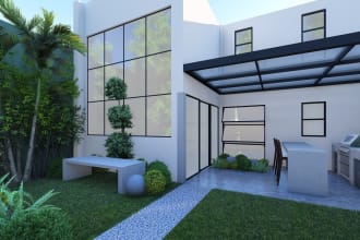 do architectural designing, 3d house, 2d to 3d, 3d rendering and visualization