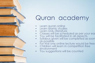 teach quran with proficiency and tajweed