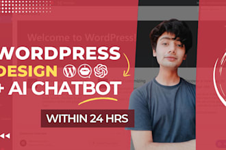 create wordpress website with ai chatbot integration and smart automation