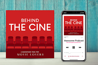 design a podcast cover art
