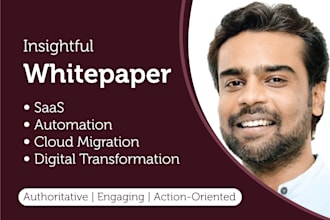 write an insightful white paper on saas technology