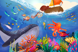 create a beautiful picture book