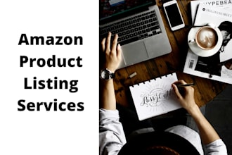 write SEO optimized amazon product listing