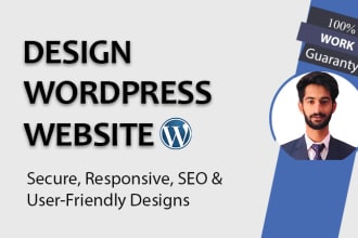 build responsive SEO wordpress website