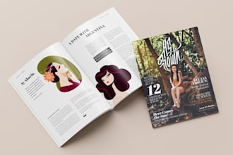 design magazines, catalogs, brochures and books in indesign