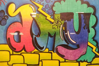 draw you your name in graffiti