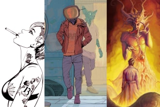 draw awesome illustrations, paintings, and comic book art