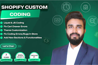 fix shopify html, CSS and liquid shopify bugs within 24 hours