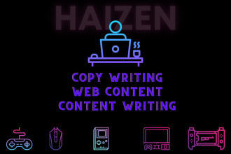 do content writing on gaming and tech