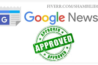 publish your article on google news approved website