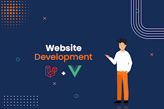 develop a website and web applications using PHP and laravel