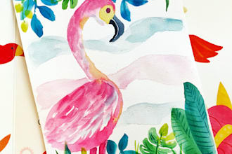 paint anything in watercolor