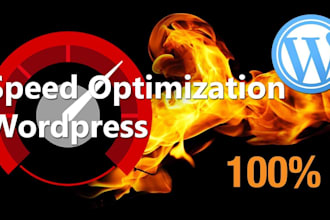 do wordpress speed optimization in 6 hours