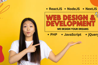 design a clean and professional website for your brand