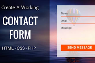 submit php forms,contact forms