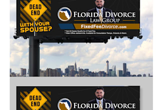 create high impact billboard ad
