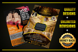 do next level flyer designs for you