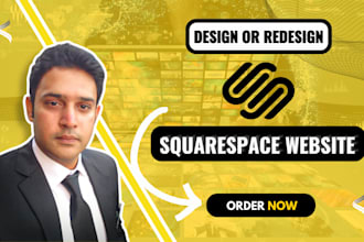 build stunning squarespace website design
