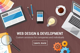develop and design business and personal website