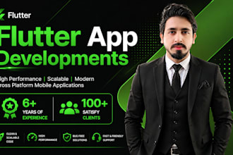 develop android and ios mobile app as flutter developer