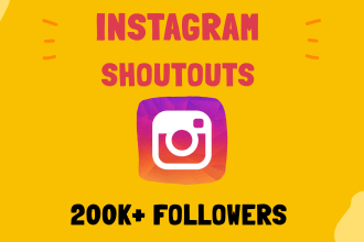 do shoutout promotion on my 200k fashion instagram page