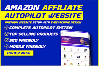 build amazon affiliate autopilot website
