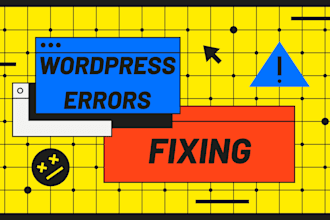 fix wordpress error, wordpress any issue, website error