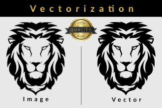 fix, edit, recreate, and modify logo in high quality vector