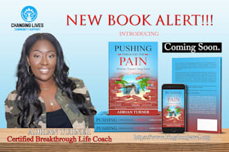 design a book banner, promotional banner, social media post
