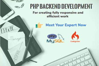 develop PHP backend for you